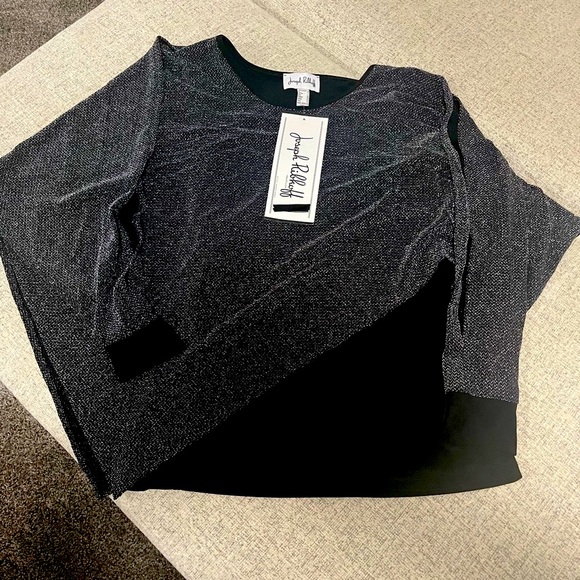 Ribkoff sparkly poncho top - Picture 1 of 5